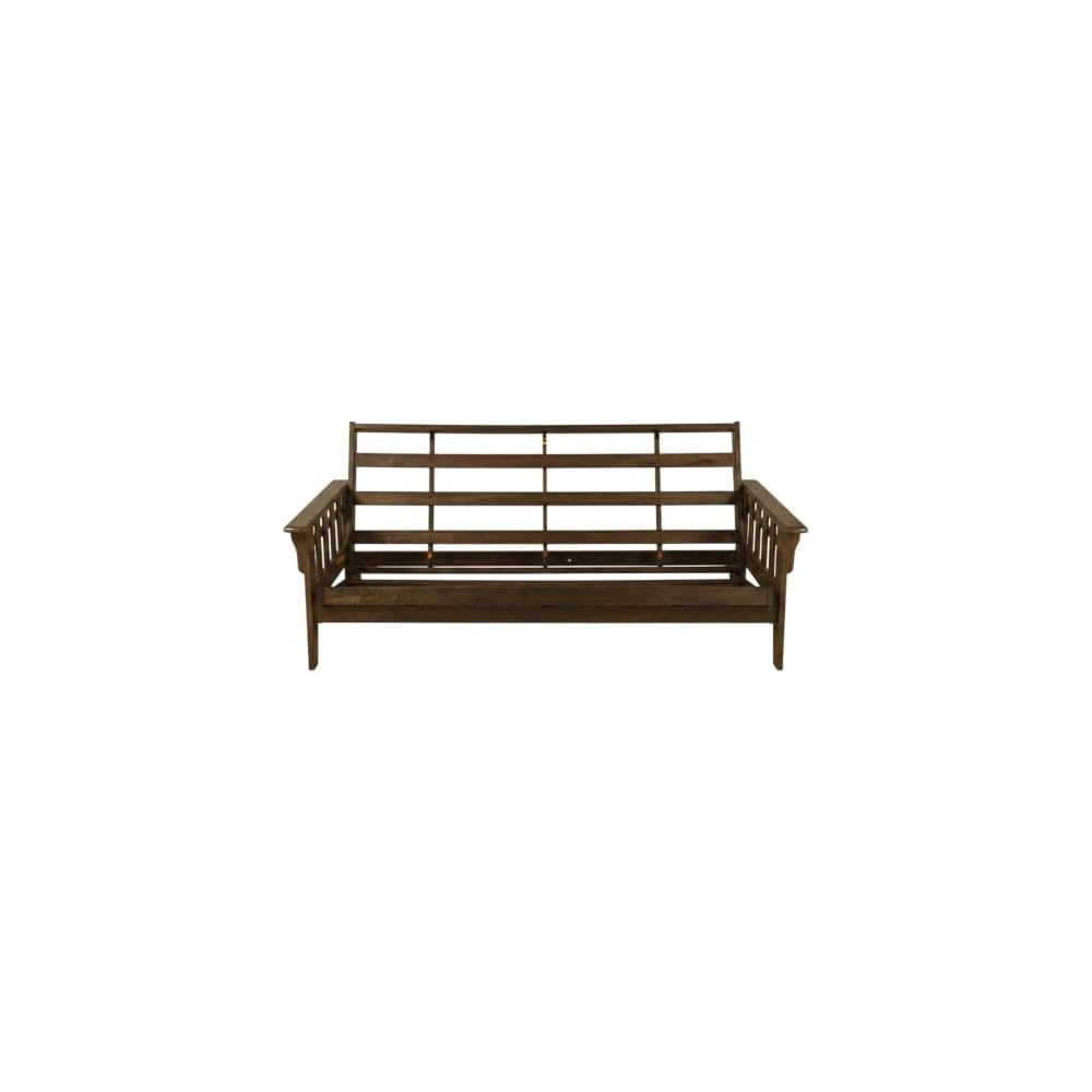Kodiak Furniture Tucson Full Size Futon Frame, Rustic Walnut
