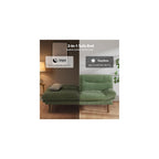 Pipishell Convertible Futon Sofa Bed, Corduroy, 75 inch, Green