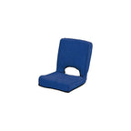 Takeda Corporation TRK-TC2BK Folding Floor Chair, Easy to Carry, Black, 15.7 x 15.4 x 18.1 inches (40 x 39 x 46 cm), Memory Foam Compact Chair