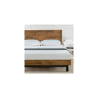 Zinus Tricia Wood Platform Bed Frame with Adjustable Headboard/Wood Slat Support with No Box Spring Needed/Easy Assembly, King
