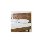 Zinus Tricia Wood Platform Bed Frame with Adjustable Headboard/Wood Slat Support with No Box Spring Needed/Easy Assembly, King