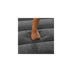 135" Oversized Compressed Sectional Boneless Sofa, Chenille Upholstered U-Shaped Foam Cloud Couch with 4 PCS, Upholstered Boneless Modular Sleeper Couch Lounger, No Assembly